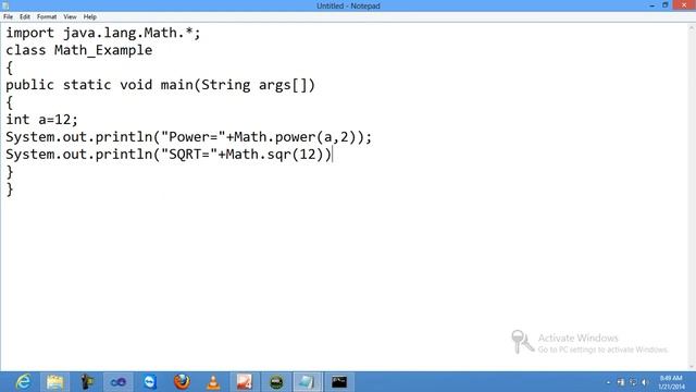 How to Use Arithmetical Method(Function) in Core Java(J2SE) смотреть онлайн