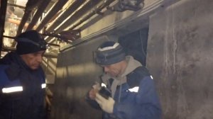 Промывка аппаратом высокого давления системы ГВС на доме. Апрель 2023г.ЖК Сокол. УК Комсети