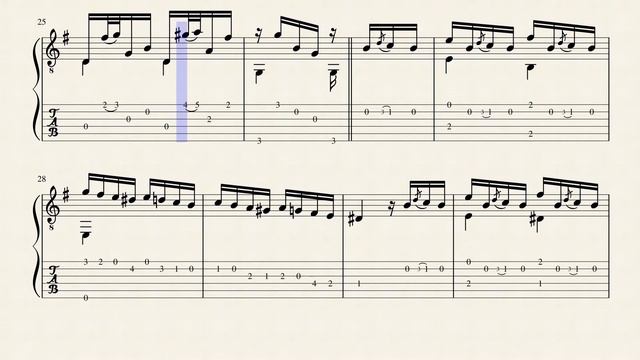 La Discussion - La Guitaromanie - Charles de Marescot (17?? - 18??) - Tablature смотреть онлайн