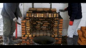 Кладка камина в частном доме