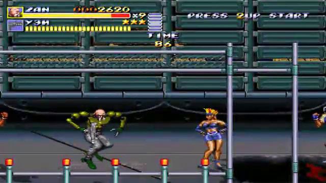 Streets Of Rage Remake другая музыка 9 партия 4-е уровни (2) смотреть онлайн