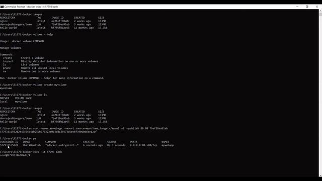 7. Docker Volumes смотреть онлайн