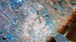 Механическая чистка монет с комментарием работ.