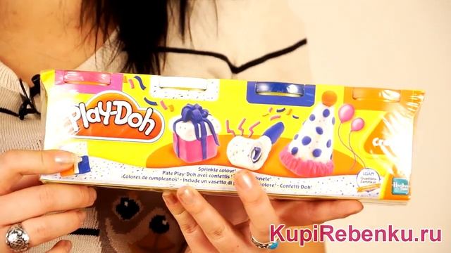Play Doh Набор пластилина Празник 22115 смотреть онлайн