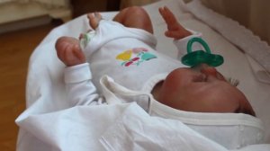 В роддоме с куклой реборн / силиконовый реборн / silicone baby reborn
