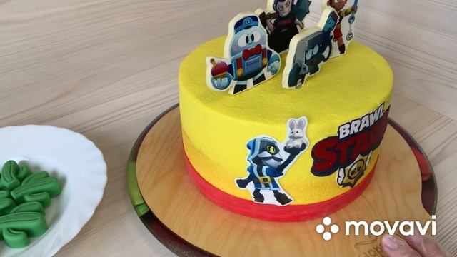 Украшение тортика Brawl Stars смотреть онлайн