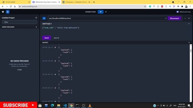 Flaw in Websocket Consumer | Async Websocket in Django channels | Master Django channels смотреть онлайн