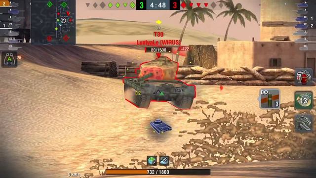 WoT Blitz. МАСТЕР НА ШЕРИДАНИ 5500 УРОНА СМОТРЕТЬ ВСЕМ смотреть онлайн