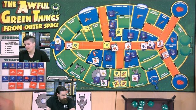 The Awful Green Things From Outer Space GAME NIGHT!! смотреть онлайн
