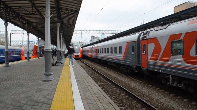 Птицы полетели... Первая "Ласточка" Москва-Минск ЭС1П-023 #7 Белорусский сборник смотреть онлайн