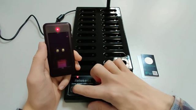 Привязка пейджера в системе оповещения персонала R22112 смотреть онлайн