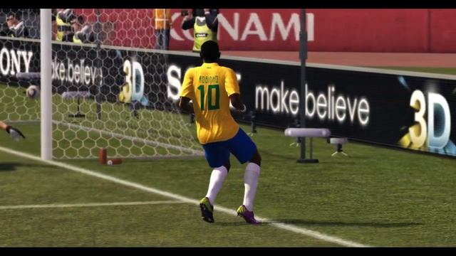 Argentina v Brazil - PES 2011 MESSI VS NEYMAR! смотреть онлайн