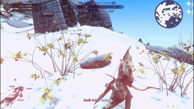 Skyran (My modded Skyrim) - Harsh Combat Gameplay смотреть онлайн