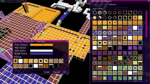 Isorealms Game Engine IDE - Spindizzy Remake (Colour and Texture Editing) смотреть онлайн