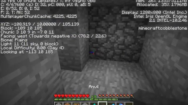 MINECRAFT | CHUNK MINING. EFFICIENT and EASIEST way to find ORE. смотреть онлайн
