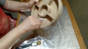 Изготовление деревянной круглой менажницы