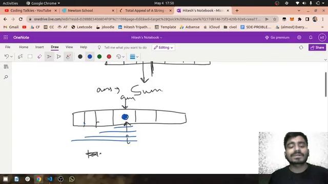 ( DP - HARD ) Total Appeal of A String - Leetcode Weekly 291 - Hitesh Tripathi смотреть онлайн