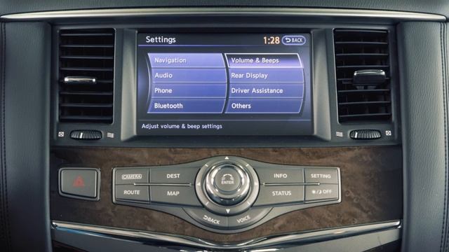 2013 Infiniti QX - Control Panel and Touch Screen Overview смотреть онлайн