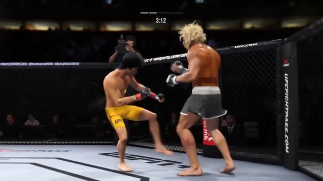 UFC4 | Bruce Lee vs. Warrior Achilles (EA sports UFC 4) смотреть онлайн