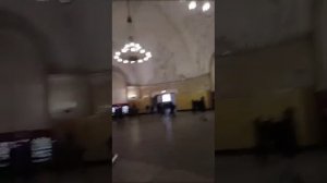 Выход из метро к Ленинградскому и Ярославскому вокзалам. Москва Россия
