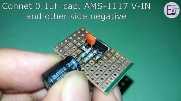 Make Ams1117 (3.3V circuit)|Ams1117 3.3v Circuit Module