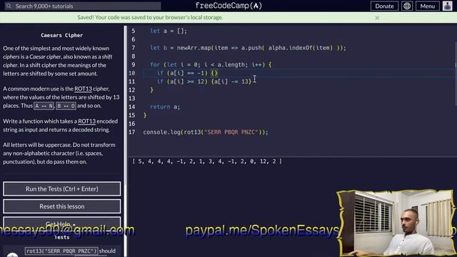 JavaScript Algorithms and Data Structures Projects with freeCodeCamp #coding смотреть онлайн