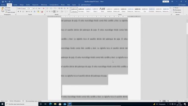 WORD 2019: Espaciado o Interlineado en Word. Donde está y su Funcionamiento. смотреть онлайн