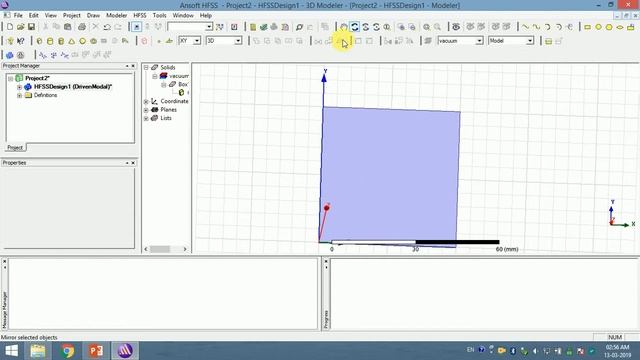 How to make an patch antenna with an arbitrary shape using Ansys HFSS смотреть онлайн