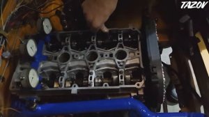 Перекрытие клапанов 16V.Настройка спорт распредвалов. TAZOV