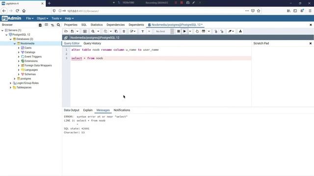 SQL (Part – 2) Explained | Structured Query Language | About DDL & DQL | Tamil | Noob Media смотреть онлайн