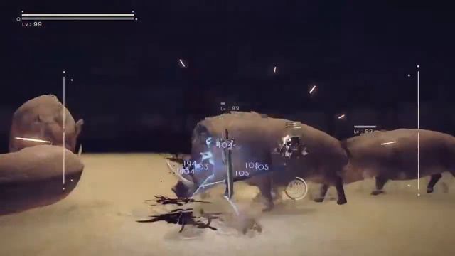 【ニーアオートマタ】Lv99 レオタード2B vs Lv99 2B 20体！NieR Automata смотреть онлайн