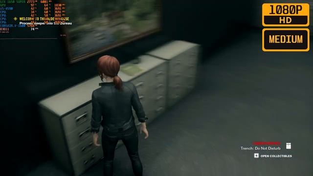CONTROL - GTX 1650 SUPER - i5-4590 (ALL GRAPHICS PRESETS) 1080p смотреть онлайн