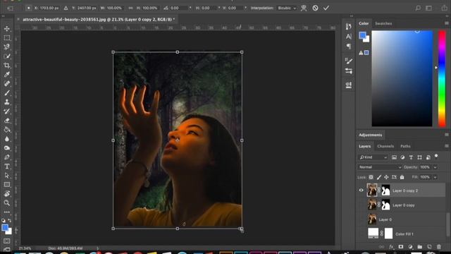 Glowing Dragonflies Digital Manipulation | Photoshop Tutorial смотреть онлайн