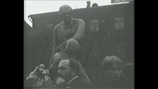 Кинохроника. Сергей Есенин, Москва 1918 г. Sergey Yesenin, Moscow