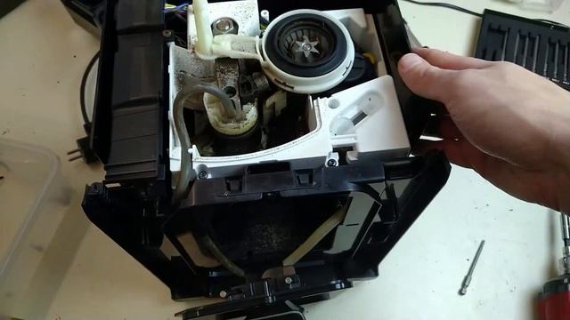 Disassembly Repair Reparatur EA89* / EA891D / EA891D10 Krups Coffee Maker
