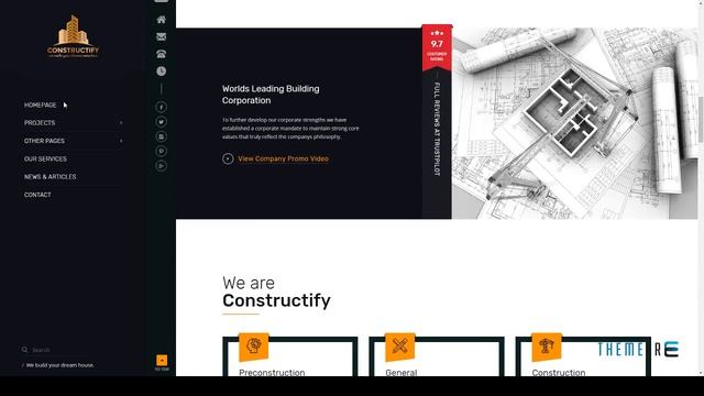 Constructify - Construction Building WordPress Theme Alphonzo смотреть онлайн