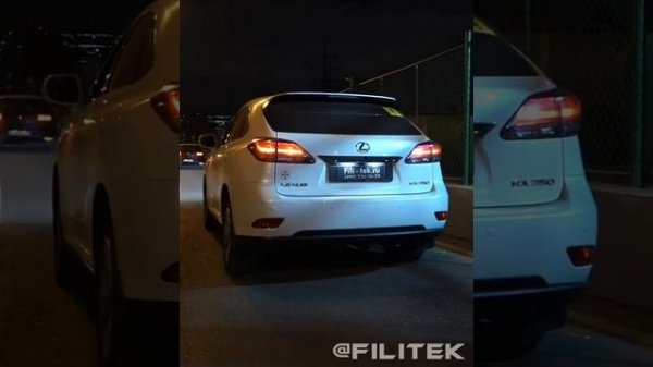 Тюнинг выхлопной системы Lexus RX350