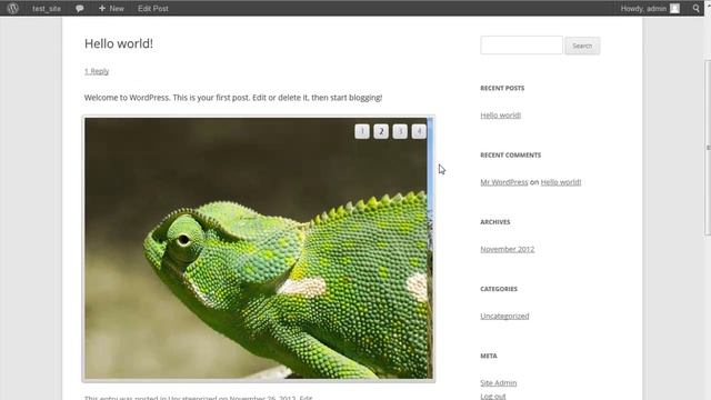 How to update existing WOWSlider galleries in Wordpress смотреть онлайн