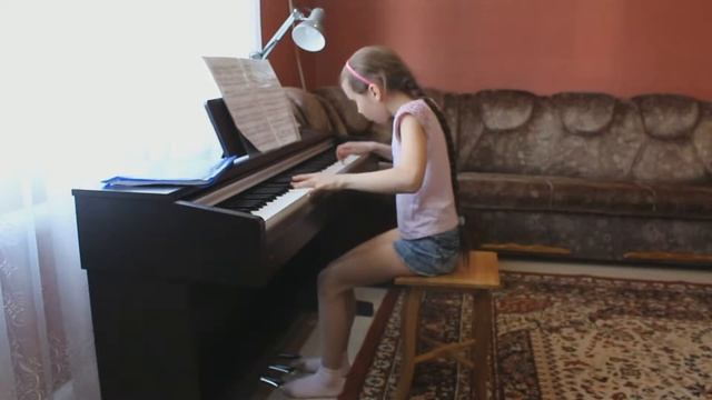 Соната Соль-мажор. Гайдн 1-я часть. смотреть онлайн