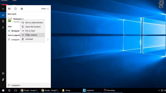 How to pin notepad++ to taskbar in windows 10 смотреть онлайн