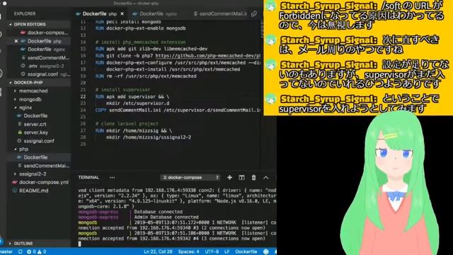 docker勉強13 mongodbの永続化に成功！supervisorをcompose upの時に起動させたいです смотреть онлайн