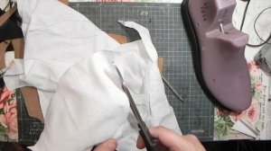 Мастер-класс № 24. Осенние кожаные ботинки своими руками