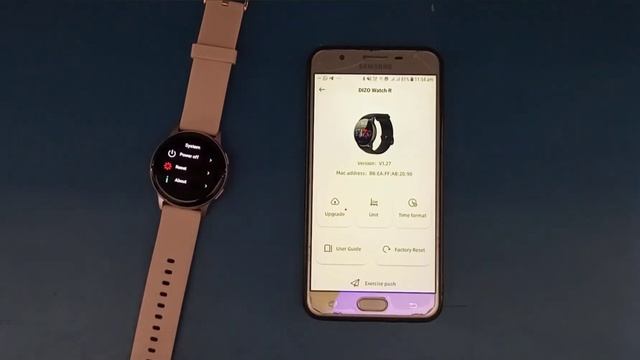 DIZO Watch R - Firmware (V1.43) Guidelines смотреть онлайн