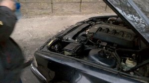 BMW промывка системы охлаждения от масла