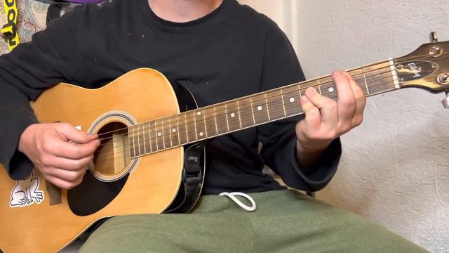Worried Shoes - Daniel Johnston Guitar lesson + Tutorial смотреть онлайн