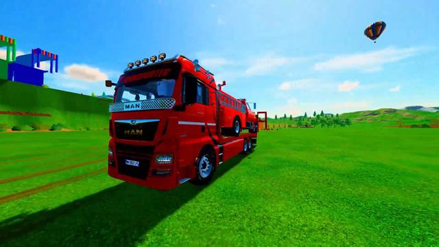 DELIVERING EMERGENCY MERCEDES, FORD, PORSCHE & RURAL AND SCANIA DACIA TRUCKS! Farming Simulator 22 смотреть онлайн