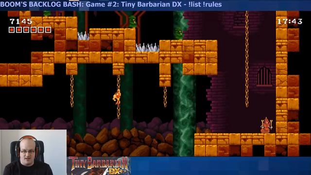 BOOM'S BACKLOG- Game #2: Tiny Barbarian DX (PC/Steam) (any%) (blind) part 13 смотреть онлайн
