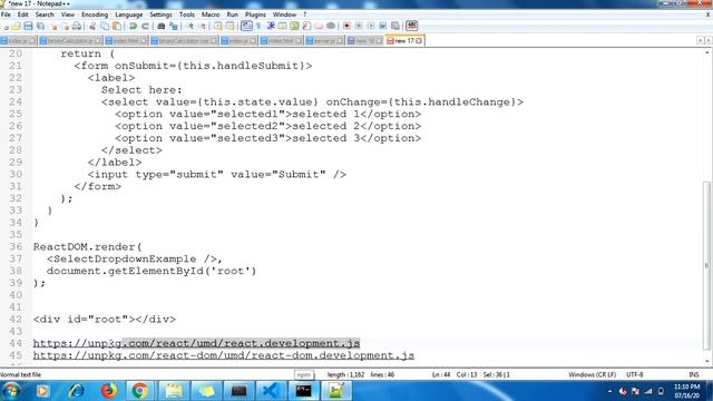 Online code editor set up for Reactjs смотреть онлайн