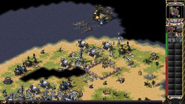 Red Alert 2 (Yuri) | The map where Yuri had a Missile (2 v 6 Extra Hard AI) смотреть онлайн
