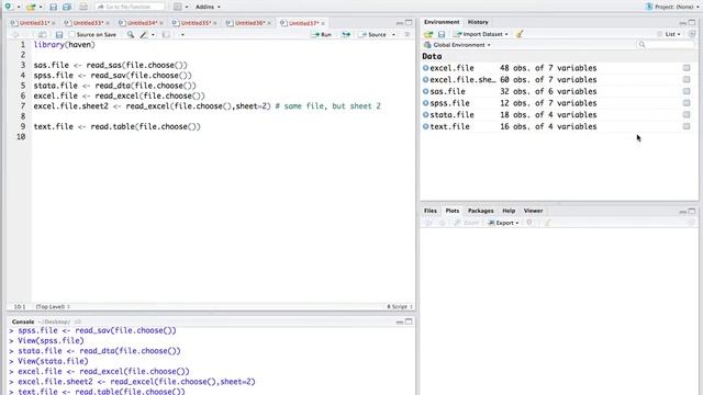 R Tutorial 10: How to input SPSS/STATA/SAS/TXT/CSV file in R смотреть онлайн